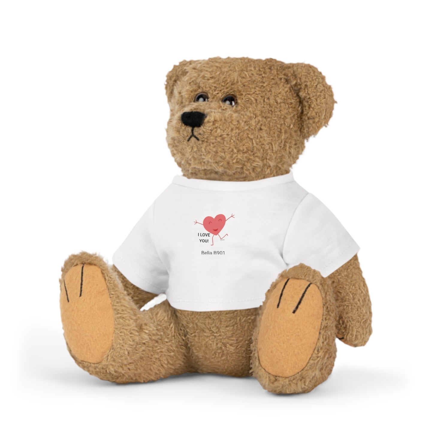 I Love You Plush Toy with T-Shirt