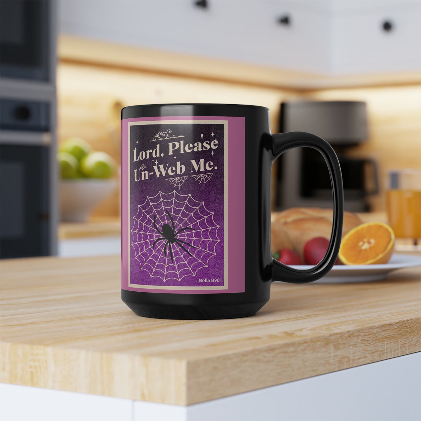 Lord, Please Un-Web Me Unique Ceramic Black Coffee Mug