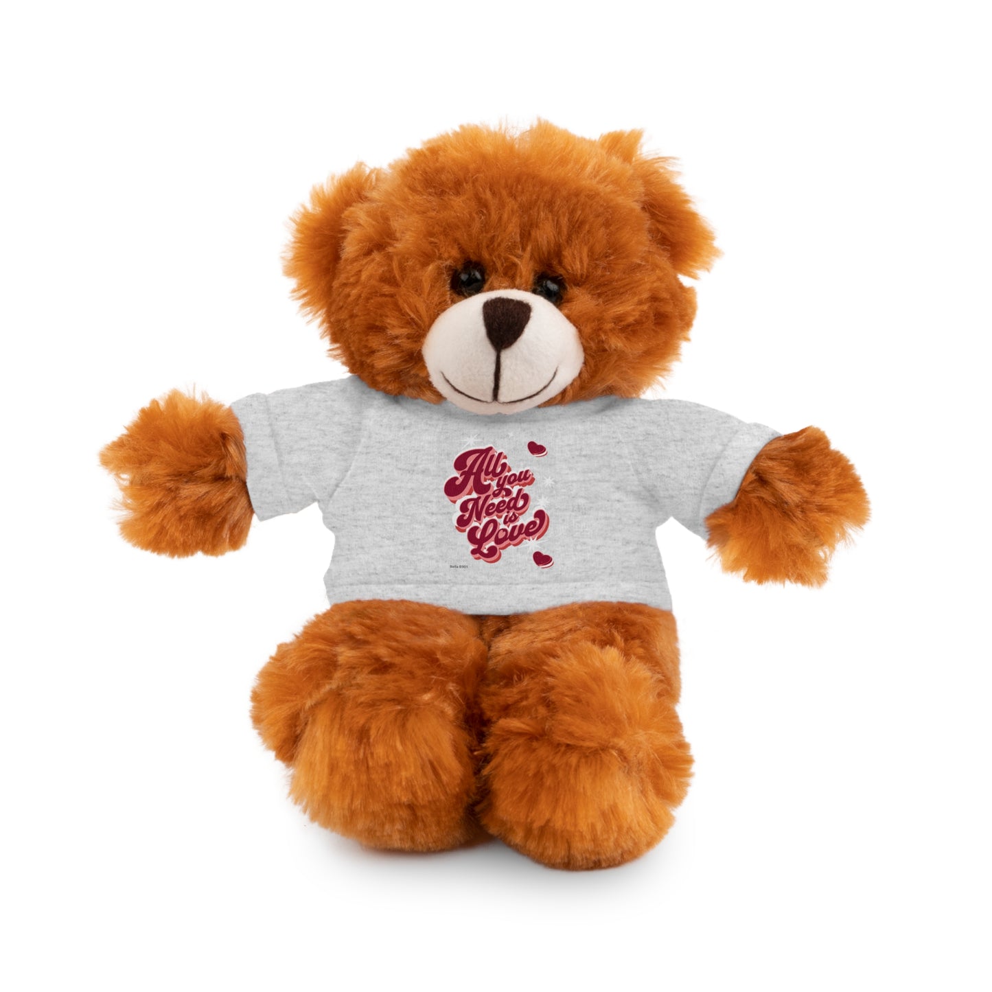 All You Need Is Love Stuffed Animals with Tee