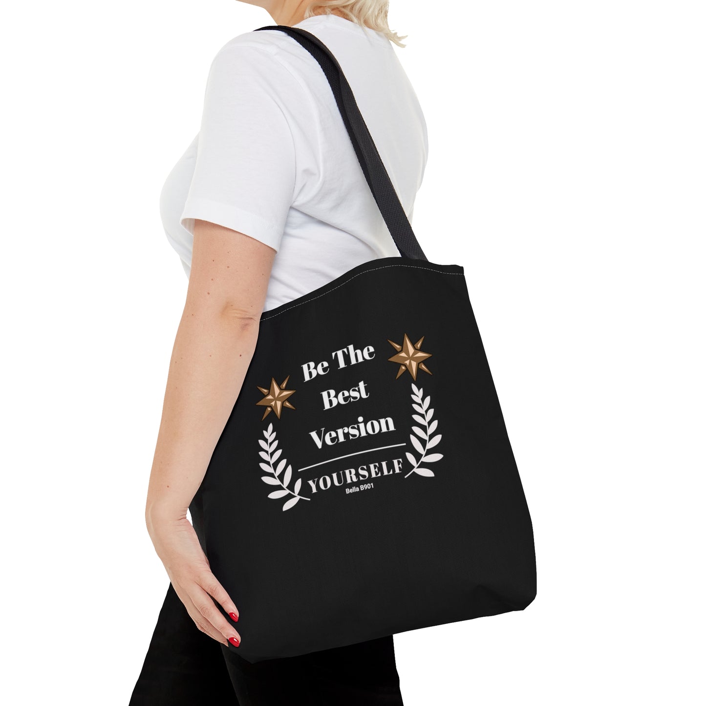 Be The Best Version Tote Bag (AOP)