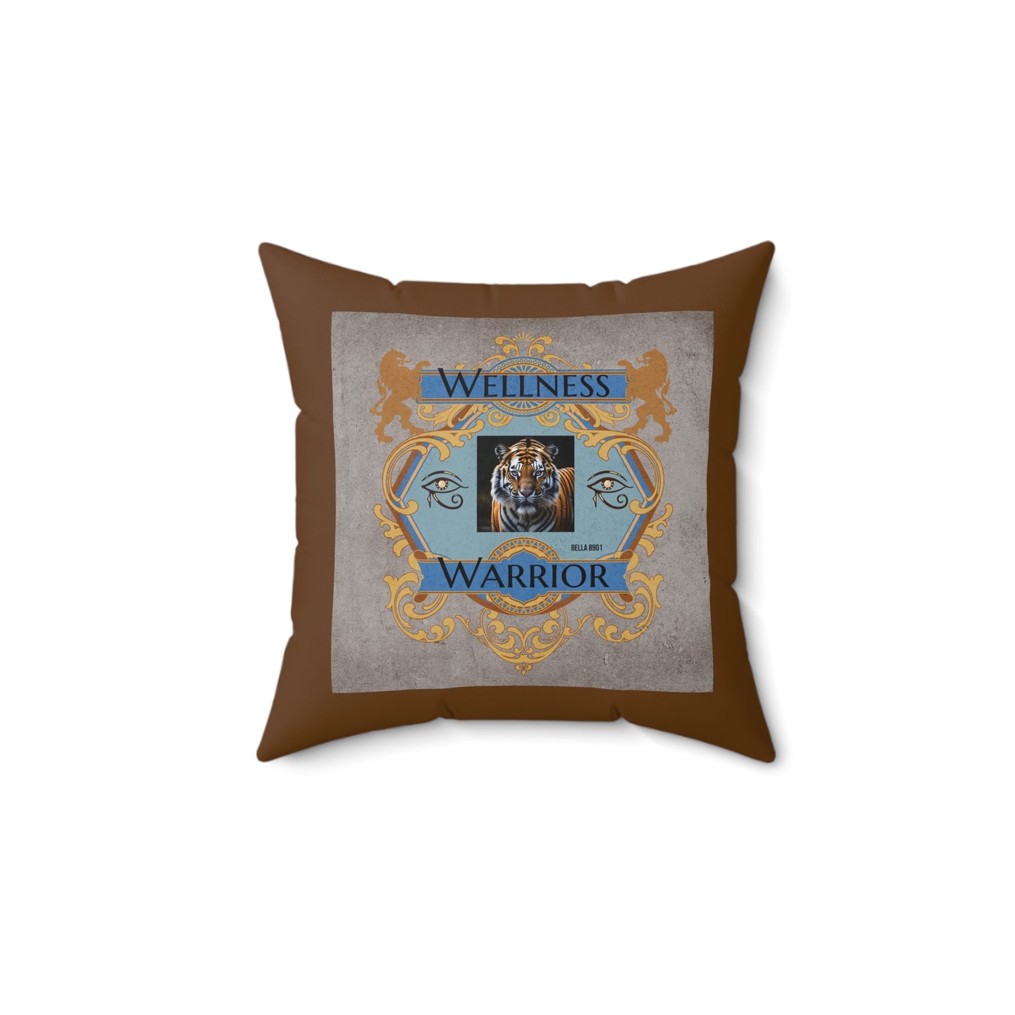 Wellness Warrior Spun Polyester Square Pillow