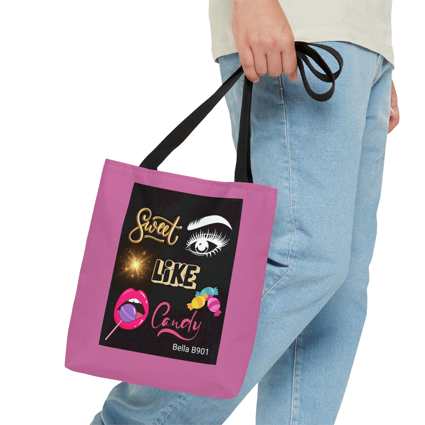 Sweet Like Candy Tote Bag (AOP)