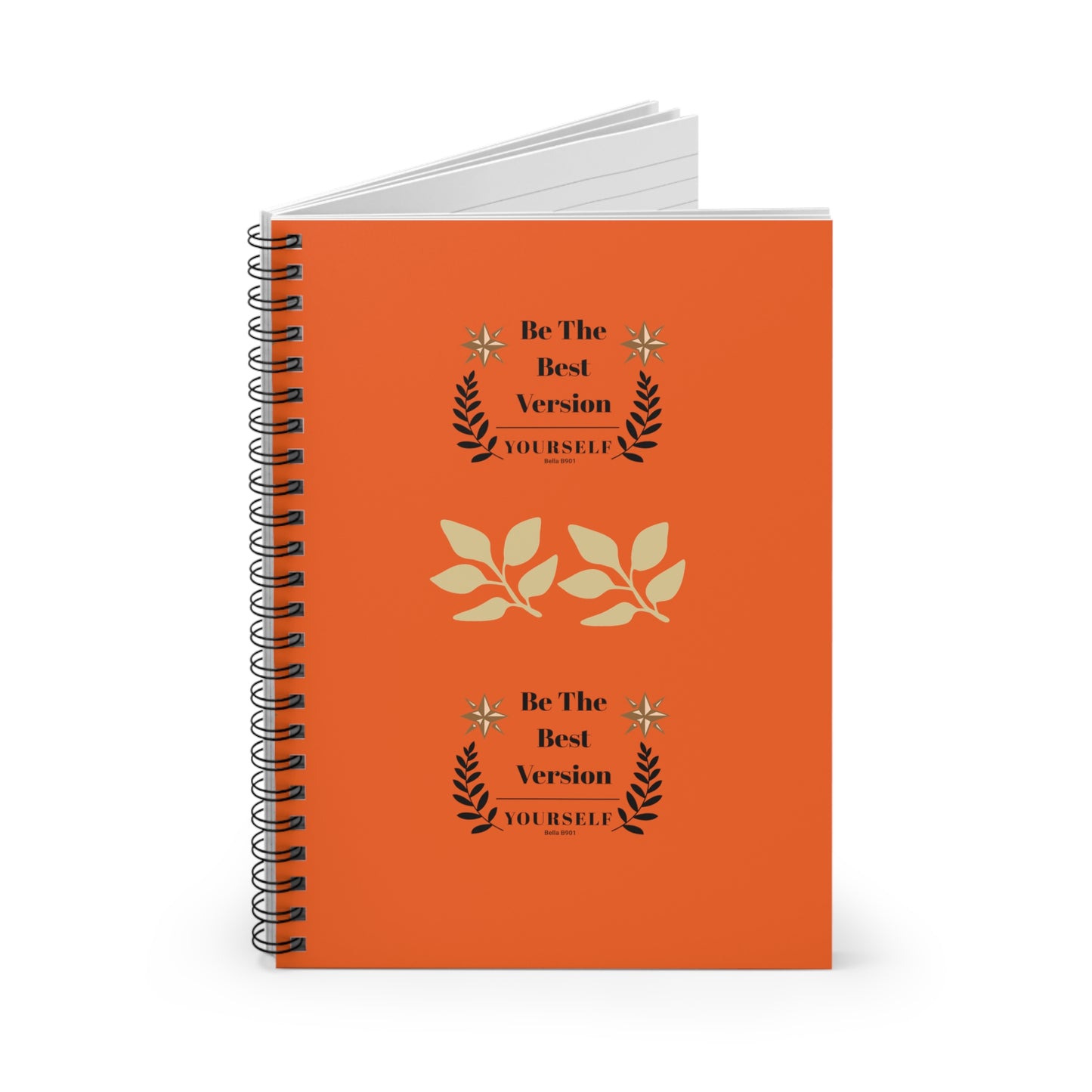 The Best Version Yourself Spiral Notebook - Ruled Line