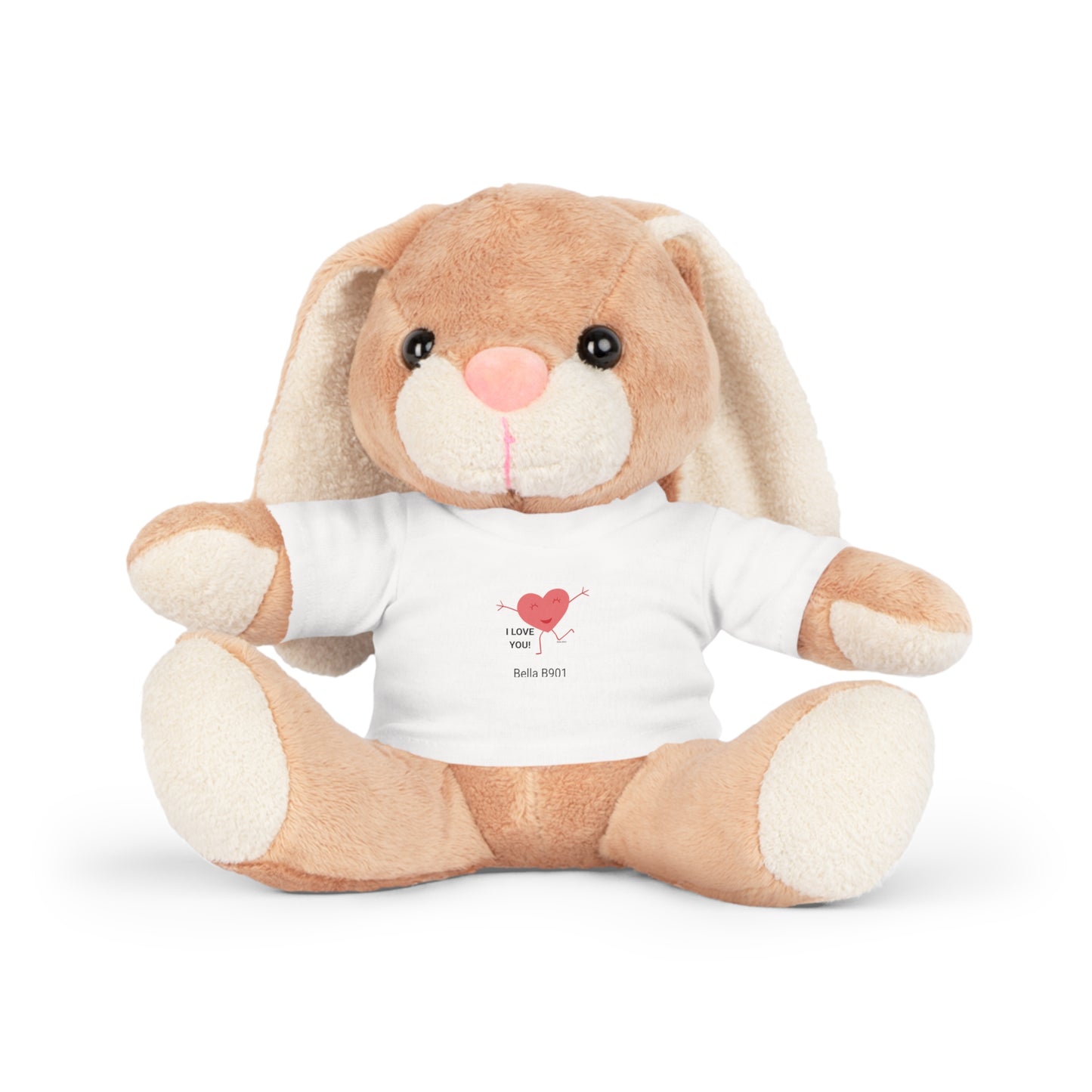 I Love You Plush Toy with T-Shirt