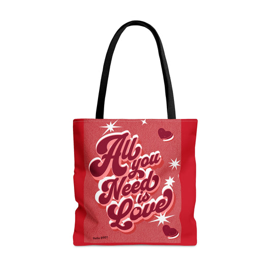 All You Need Is Love Tote Bag (AOP)