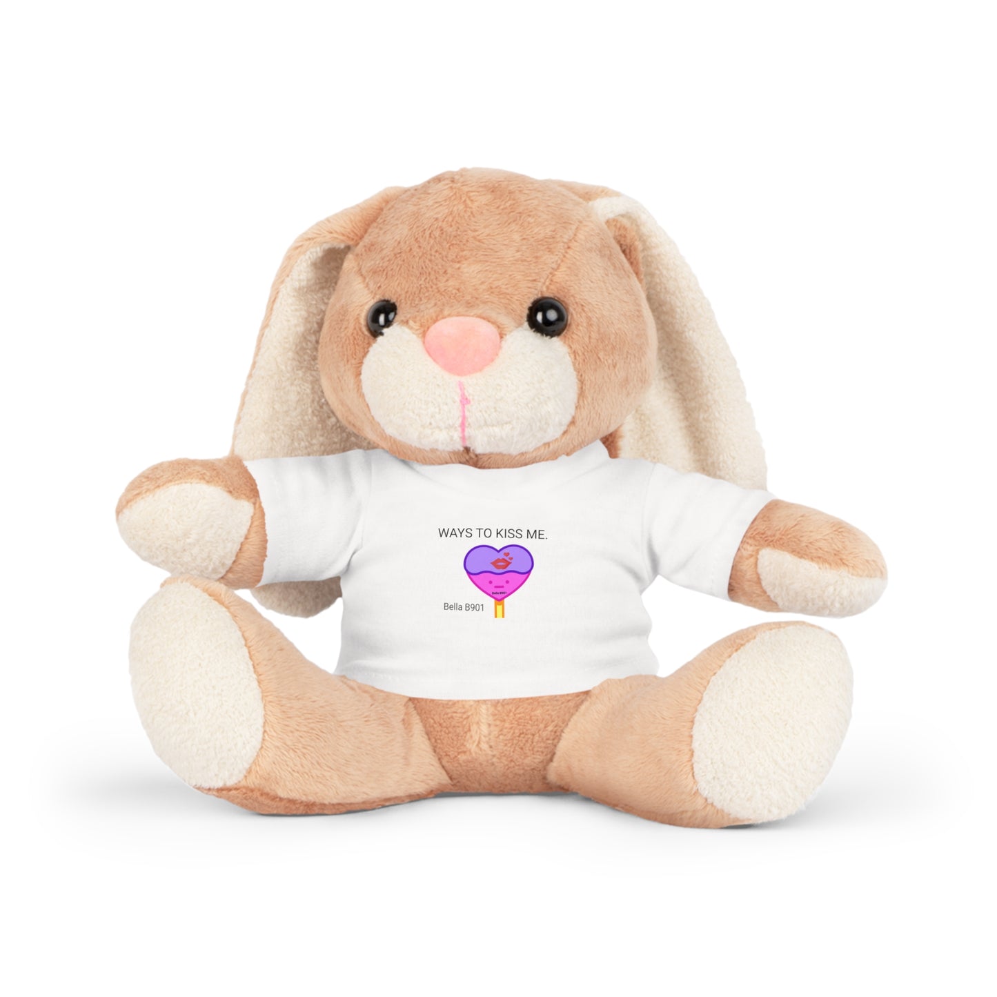 Ways To Kiss Me Plush Toy with T-Shirt