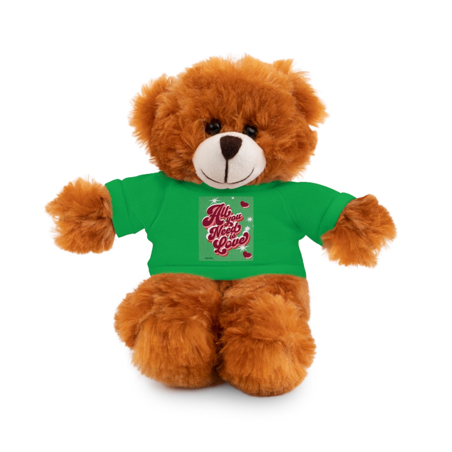 All You Need Is Love Stuffed Animals with Tee