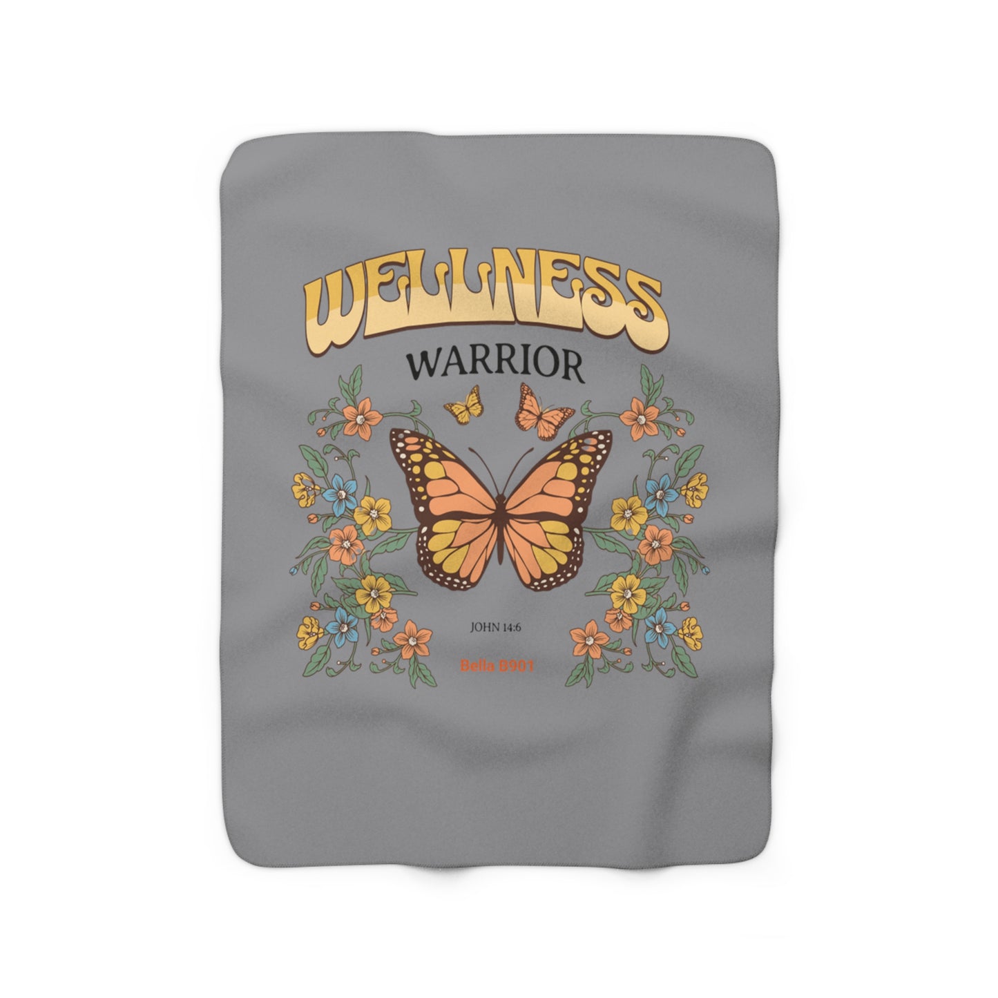 Wellness Warrior Sherpa Fleece Blanket