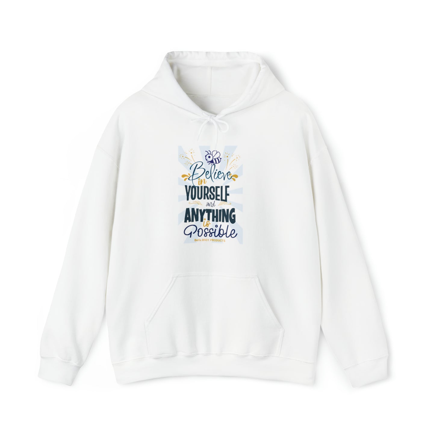 Believe In Yourself Unisex Heavy Blend™ Hooded Sweatshirt