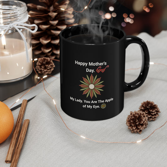 Mother's Day Ceramic Black Unique Coffee Mug