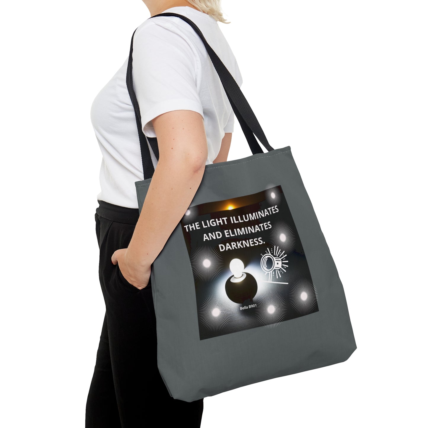 The LIGHT Tote Bag (AOP)