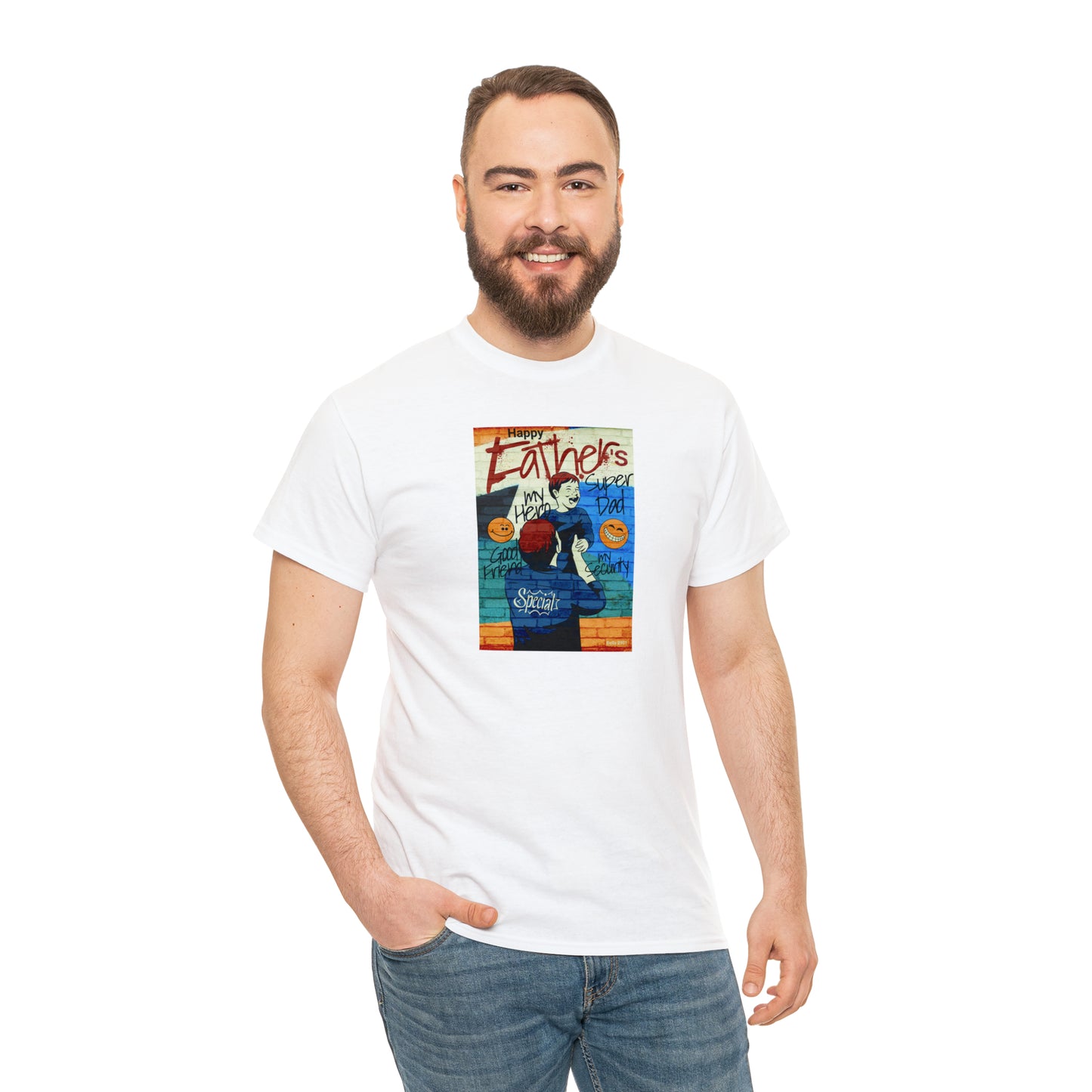 Father's Day Unisex Heavy Cotton Tee