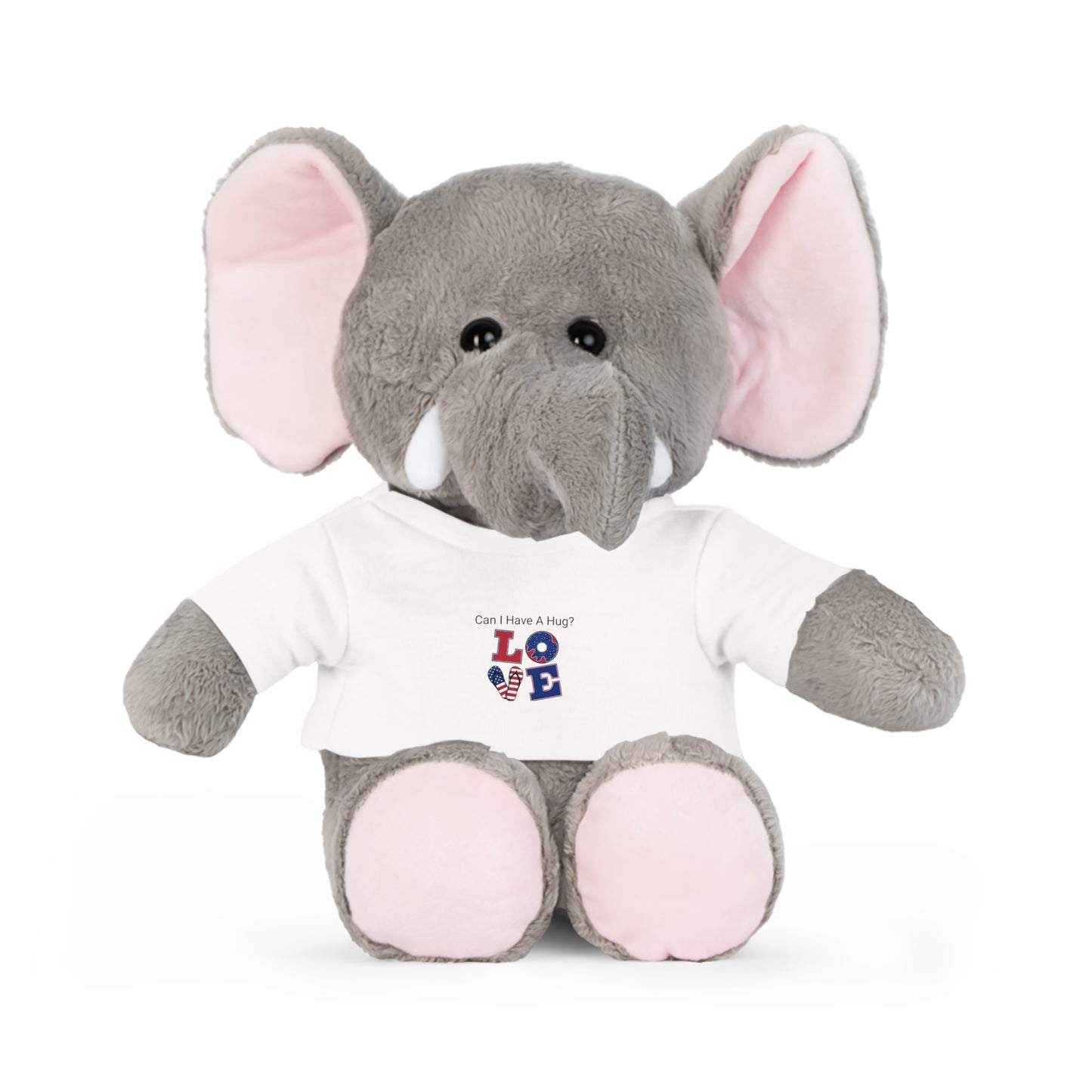 Can I Have A Hug? Plush Toy with T-Shirt