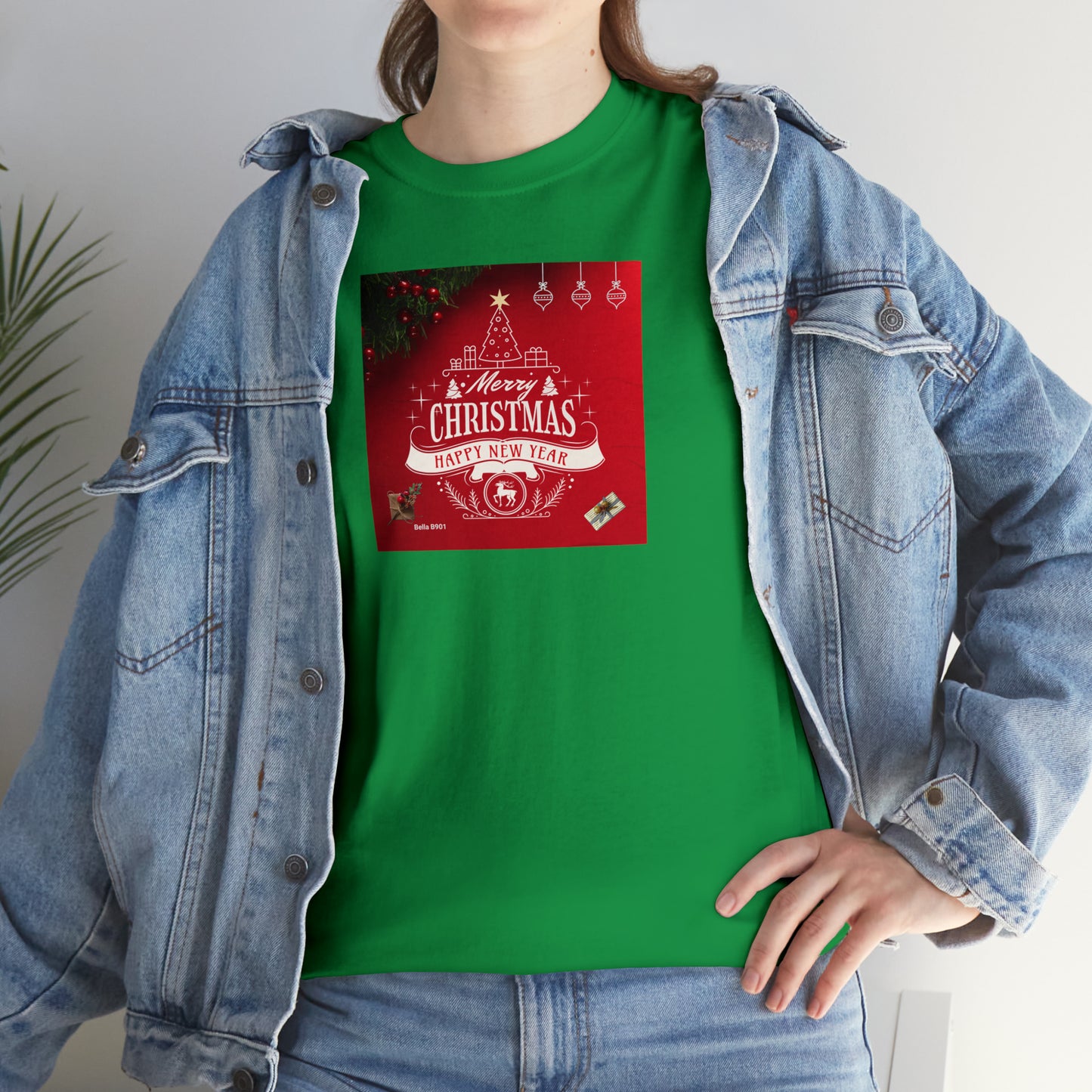 Merry Christmas Unisex Heavy Cotton Tee