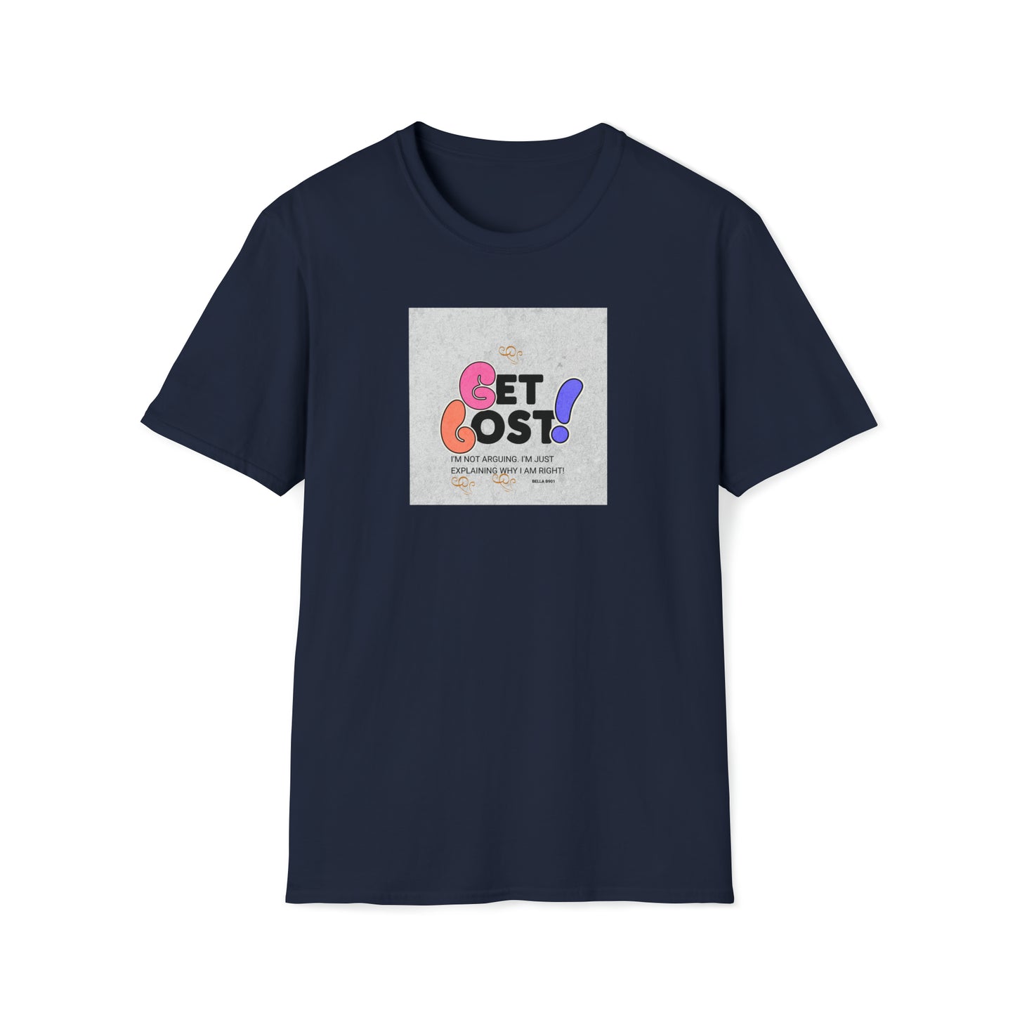 GET LOST Unisex Soft-style T-Shirt