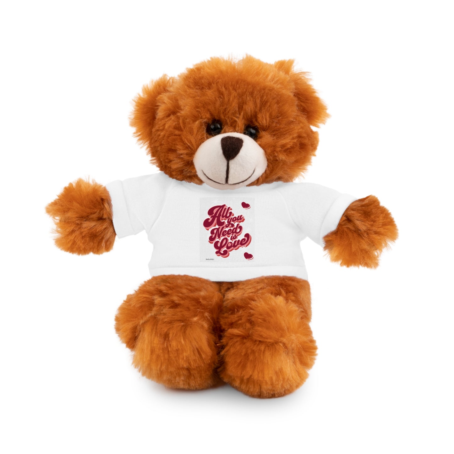 All You Need Is Love Stuffed Animals with Tee