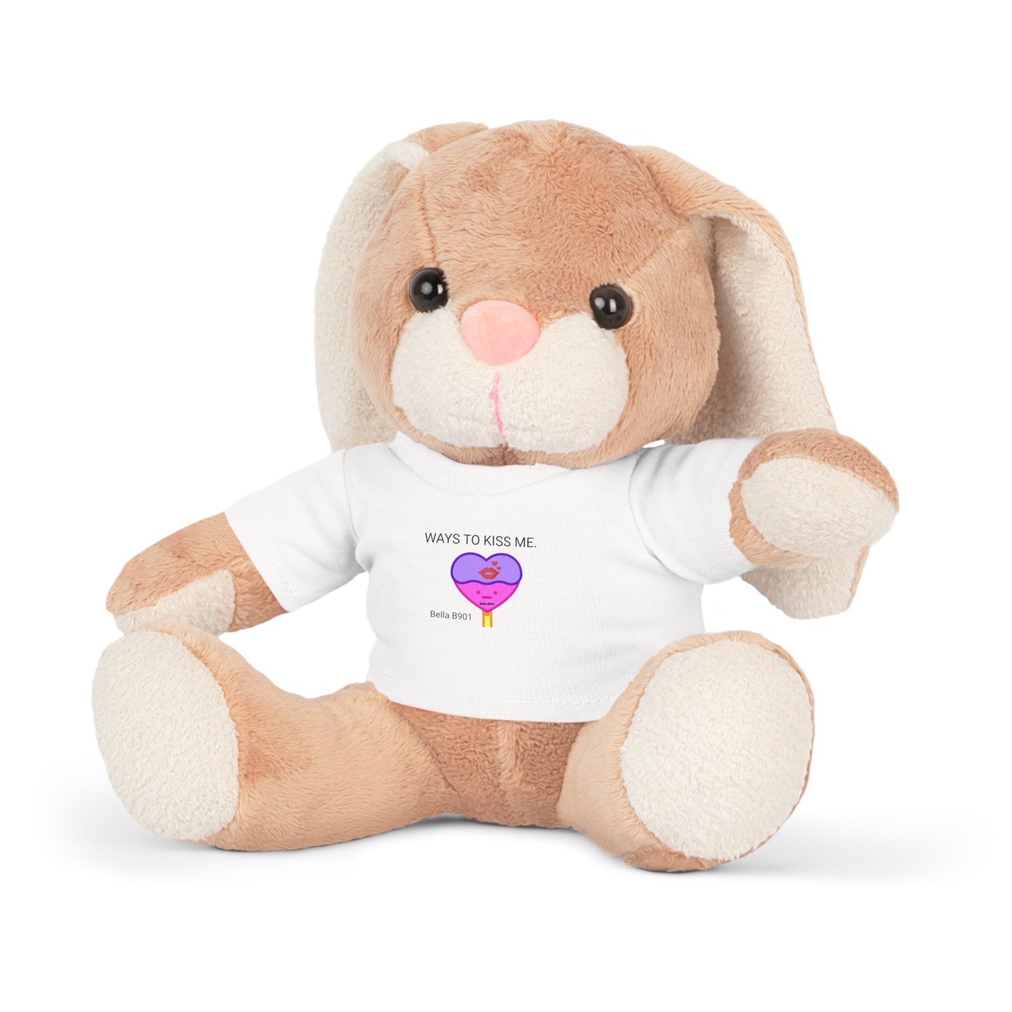 Ways To Kiss Me Plush Toy with T-Shirt