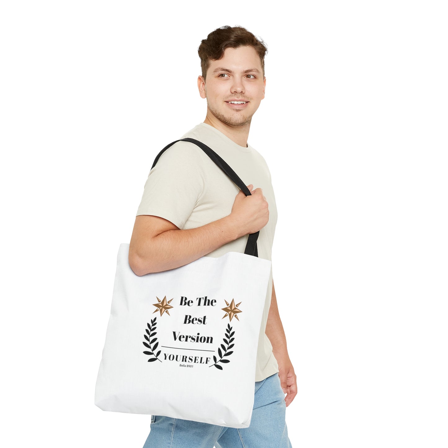 Be The Best Version Tote Bag (AOP)