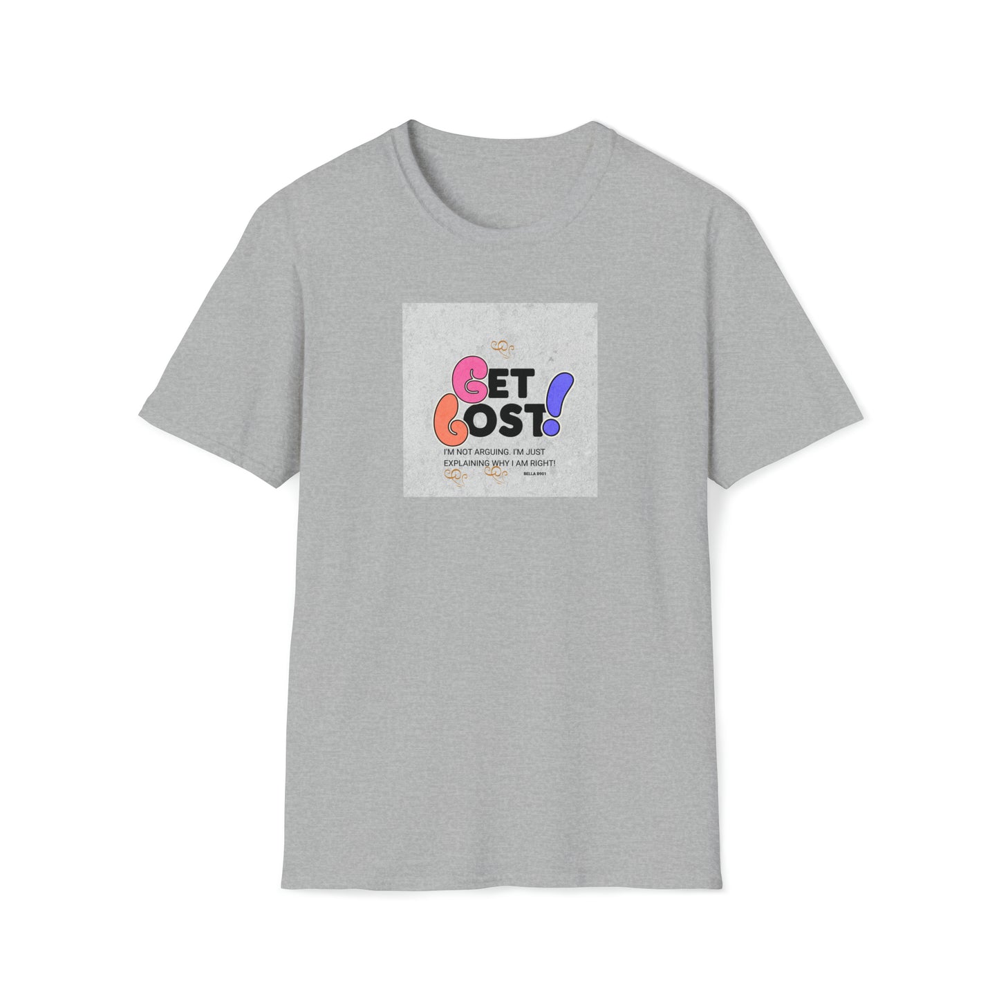 GET LOST Unisex Soft-style T-Shirt