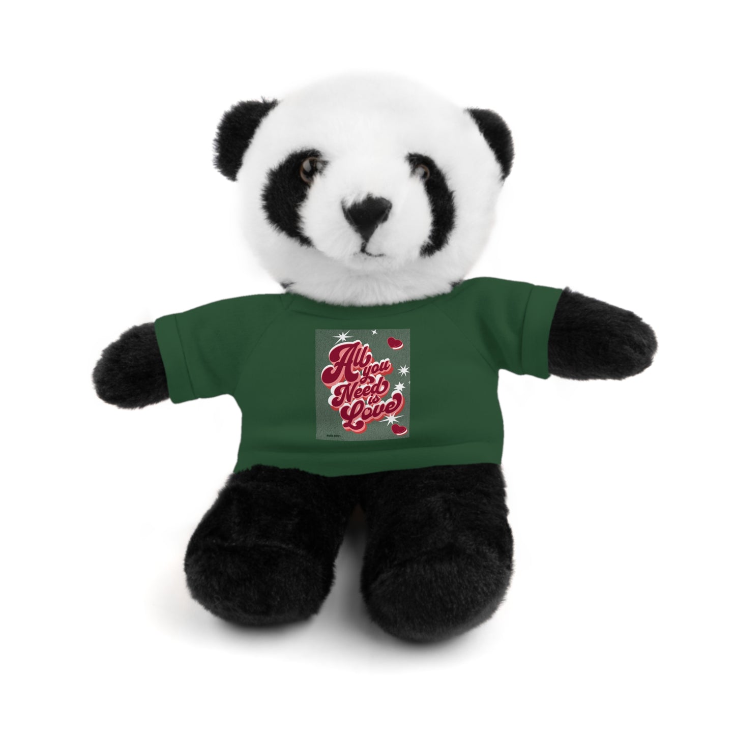 All You Need Is Love Stuffed Animals with Tee