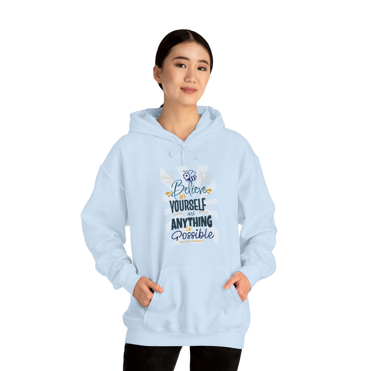 Believe In Yourself Unisex Heavy Blend™ Hooded Sweatshirt