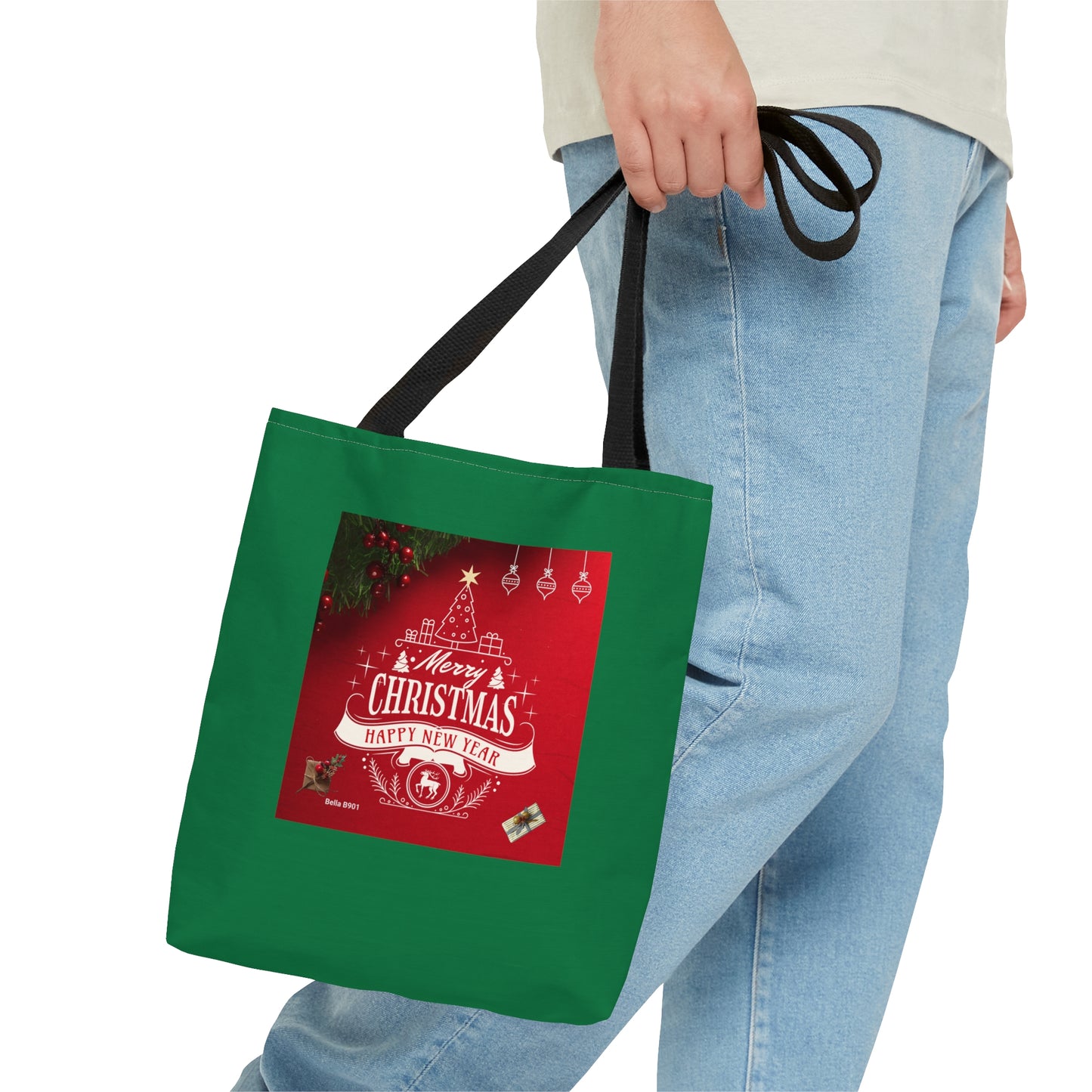 Merry Christmas Tote Bag (AOP)