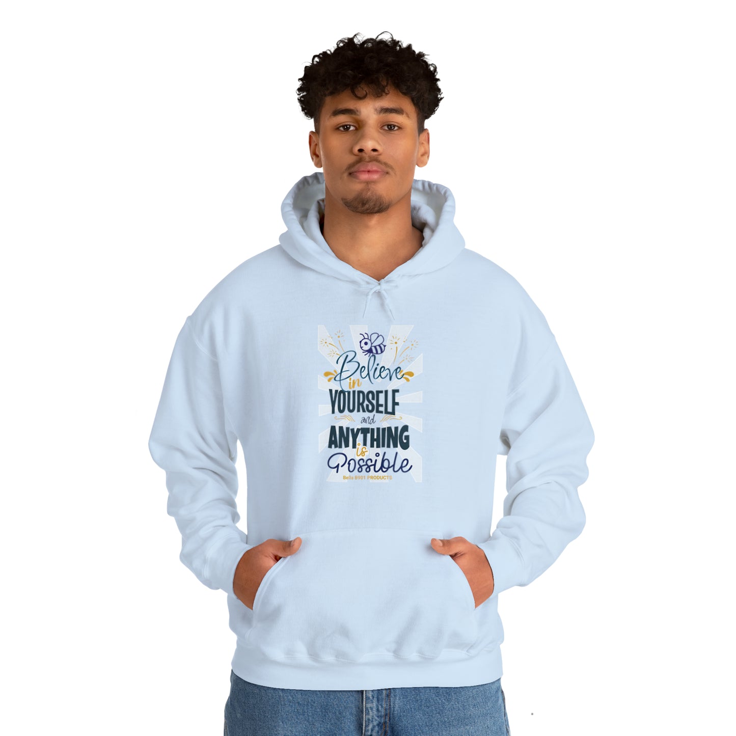 Believe In Yourself Unisex Heavy Blend™ Hooded Sweatshirt