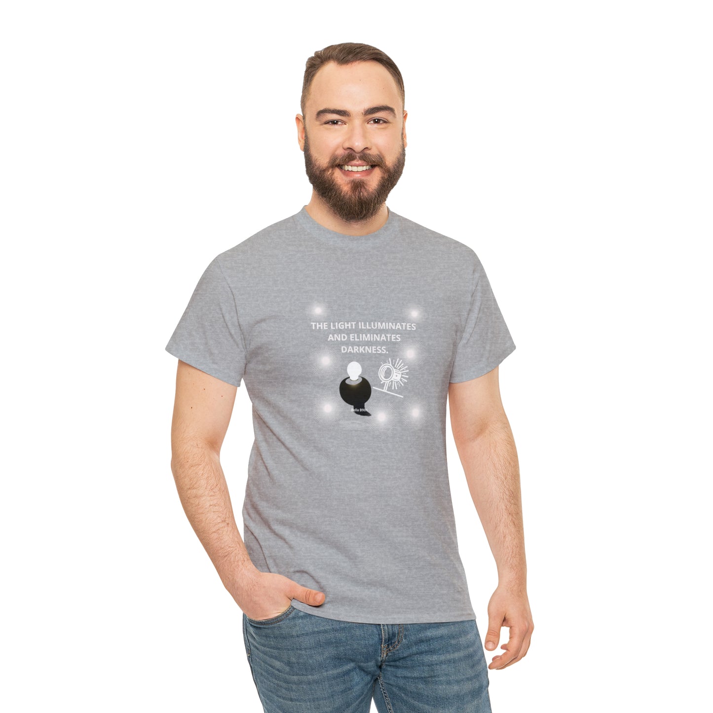 The Light Unisex Heavy Cotton Tee