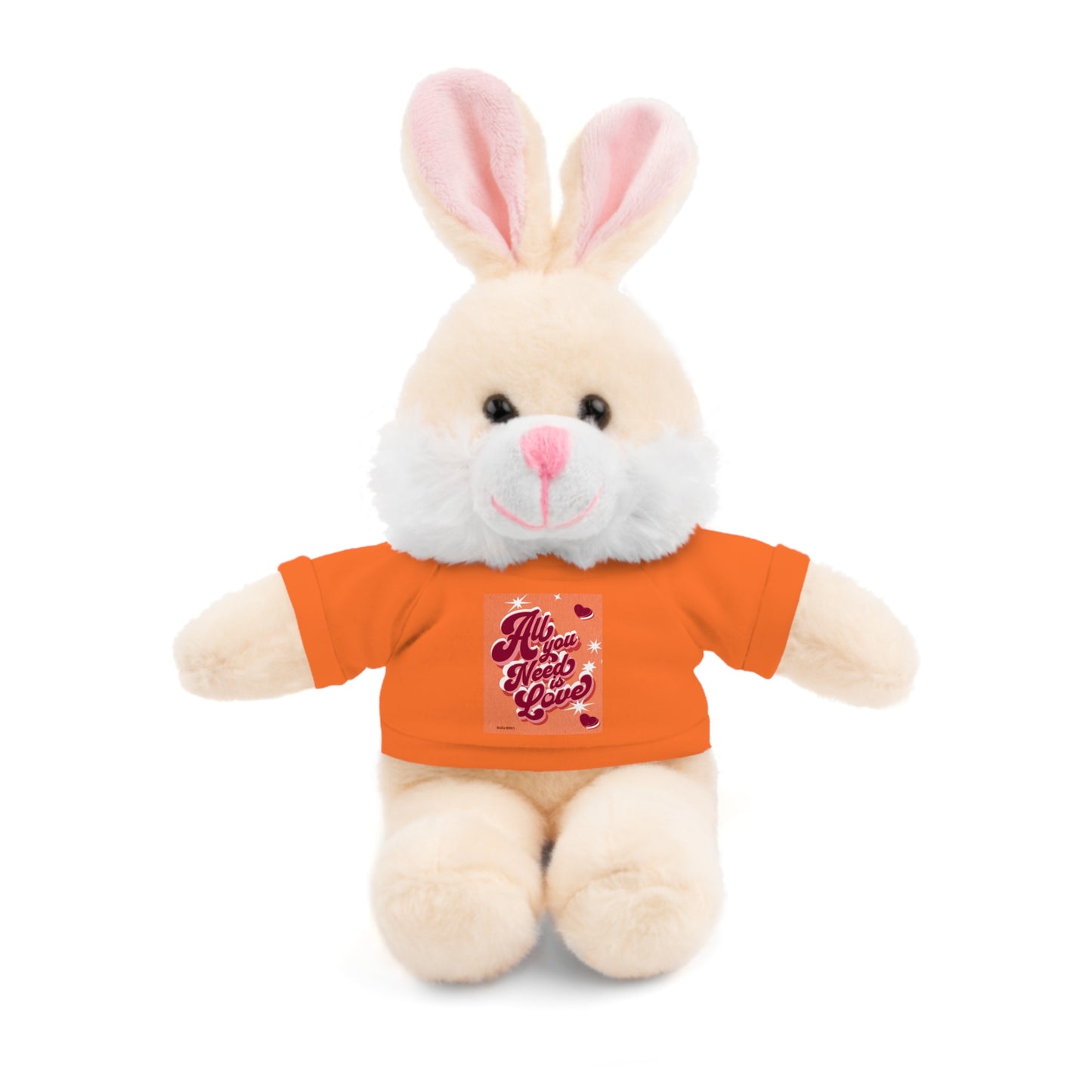 All You Need Is Love Stuffed Animals with Tee