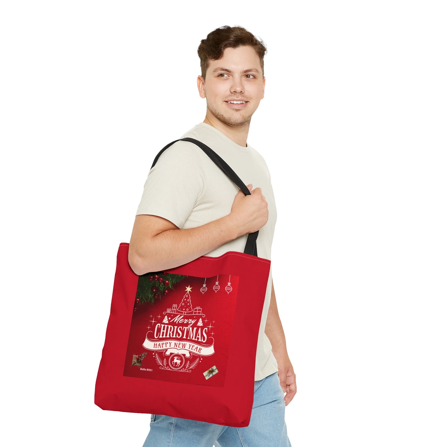 Merry Christmas Tote Bag (AOP)