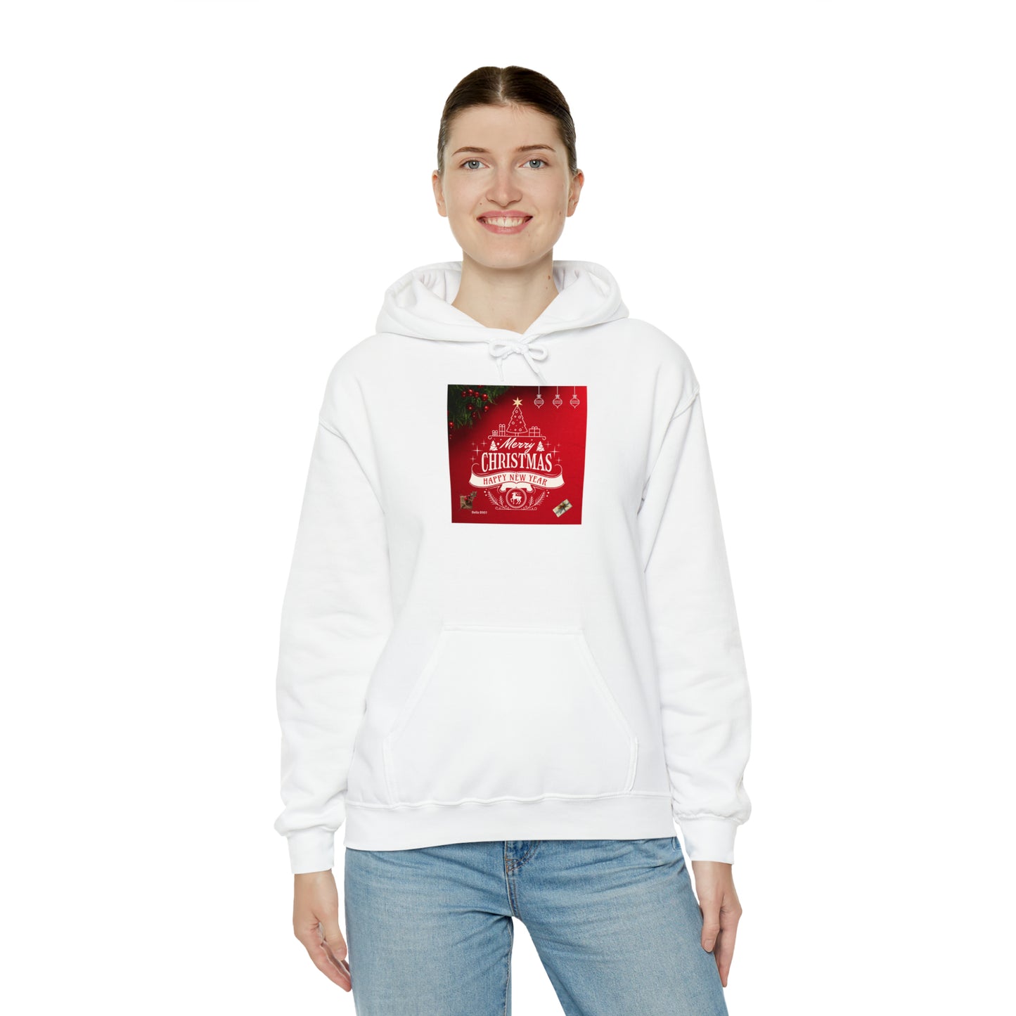 Merry Christmas Unisex Heavy Blend™ Hooded Sweatshirt