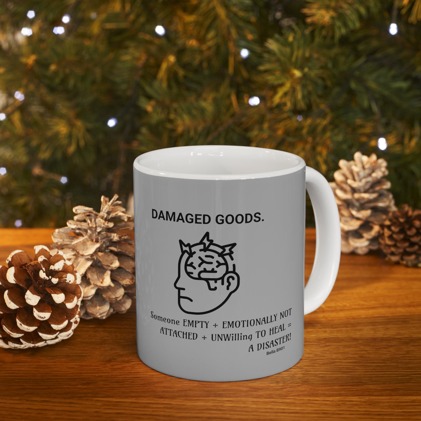 DAMAGED GOODS Ceramic Mug 11oz