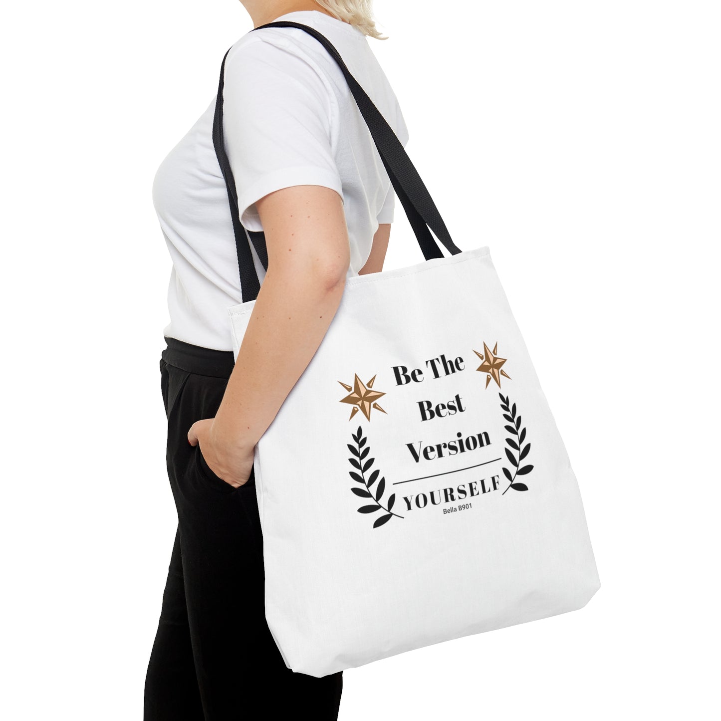 Be The Best Version Tote Bag (AOP)