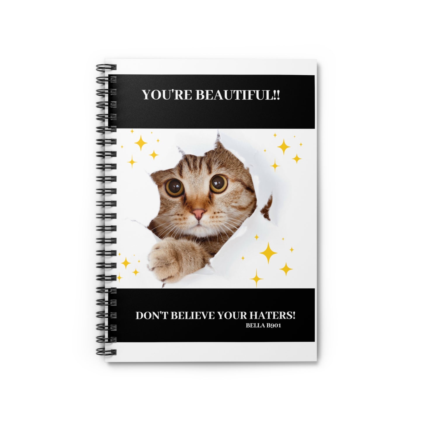 You're Beautiful Spiral Notebook - Ruled Line