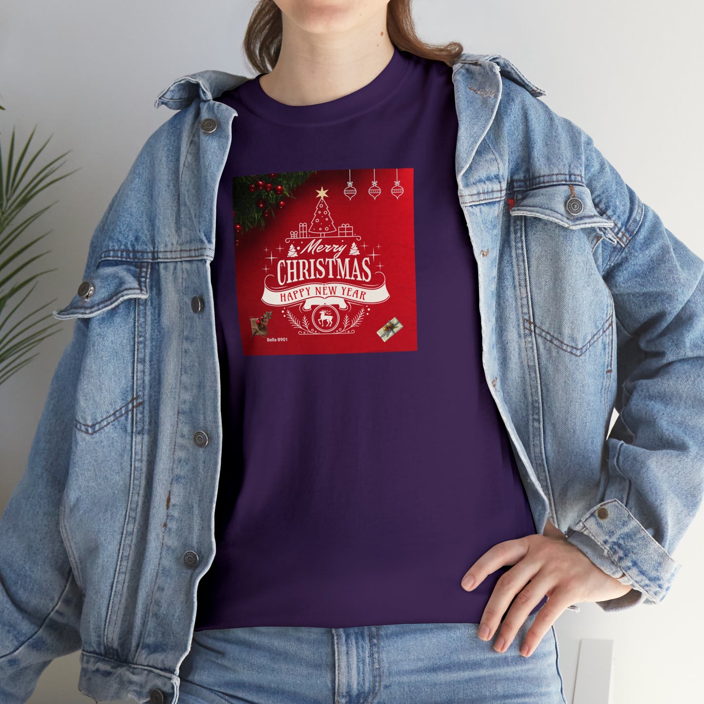 Merry Christmas Unisex Heavy Cotton Tee