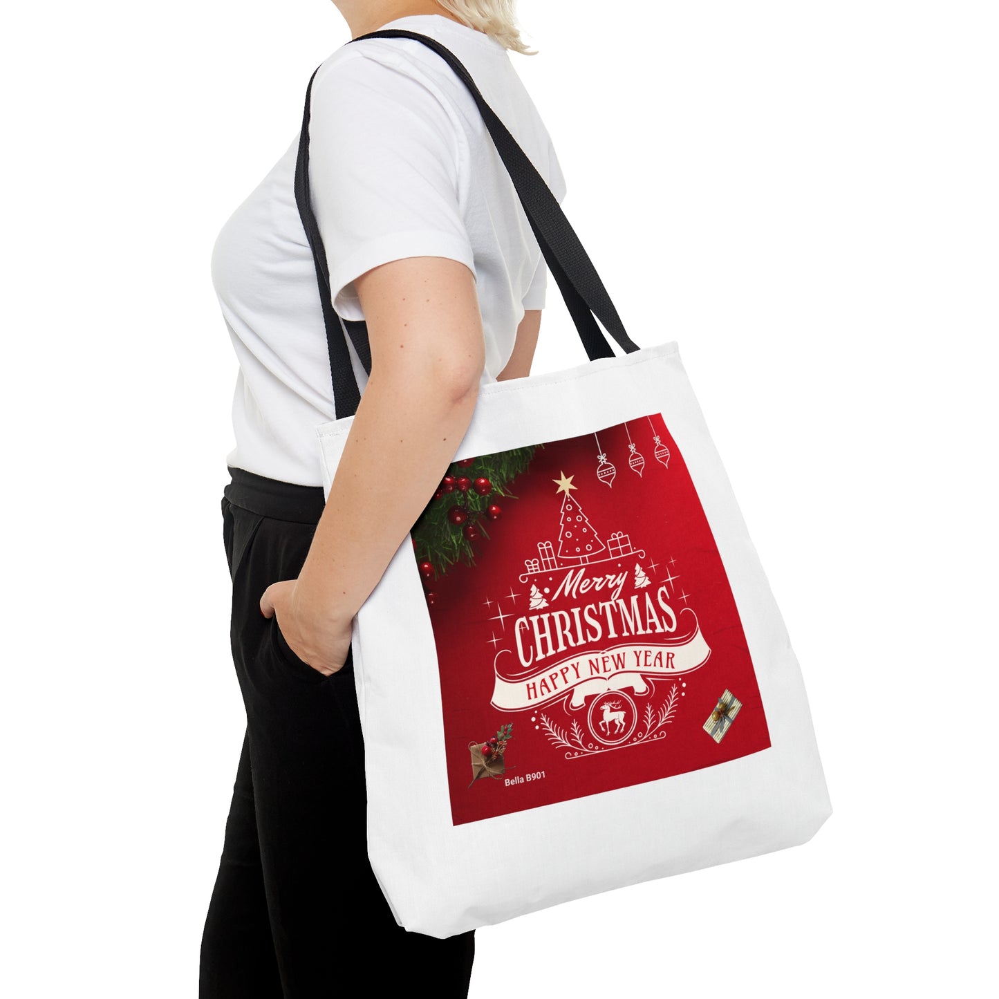 Merry Christmas Tote Bag (AOP)