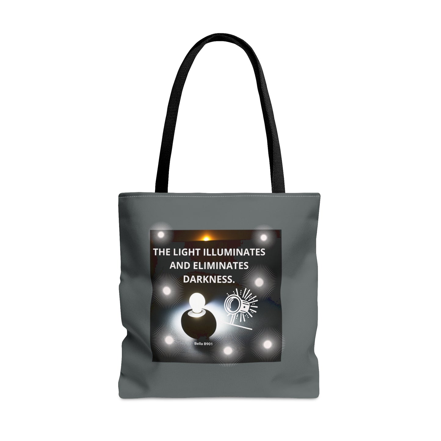 The LIGHT Tote Bag (AOP)