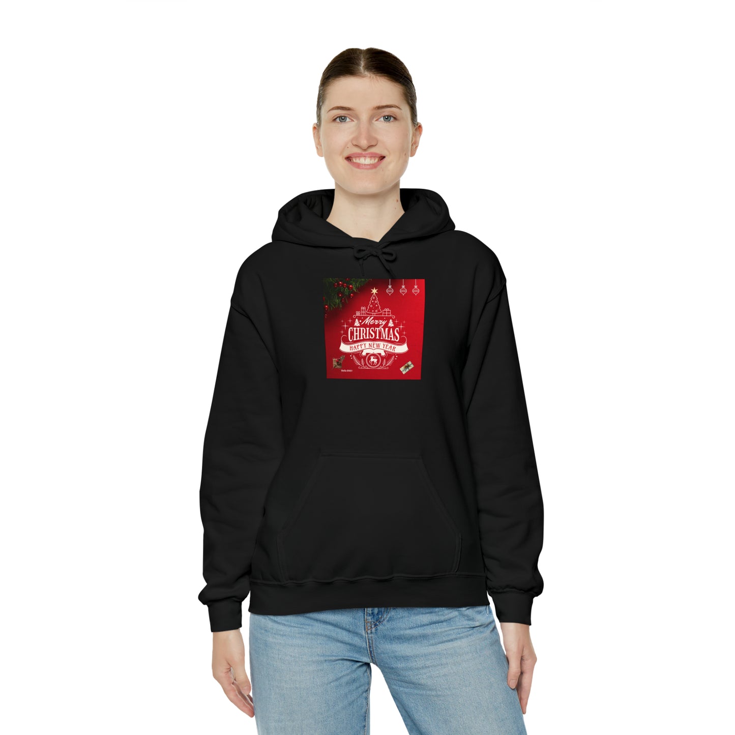 Merry Christmas Unisex Heavy Blend™ Hooded Sweatshirt