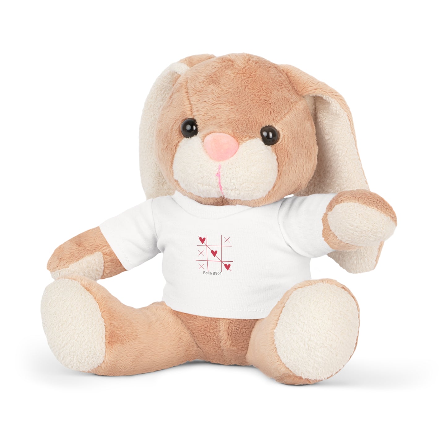 Tic Tac Toe Plush Toy with T-Shirt