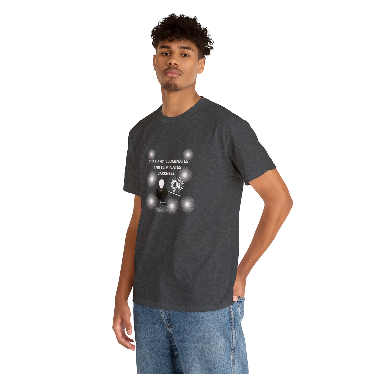 The Light Unisex Heavy Cotton Tee