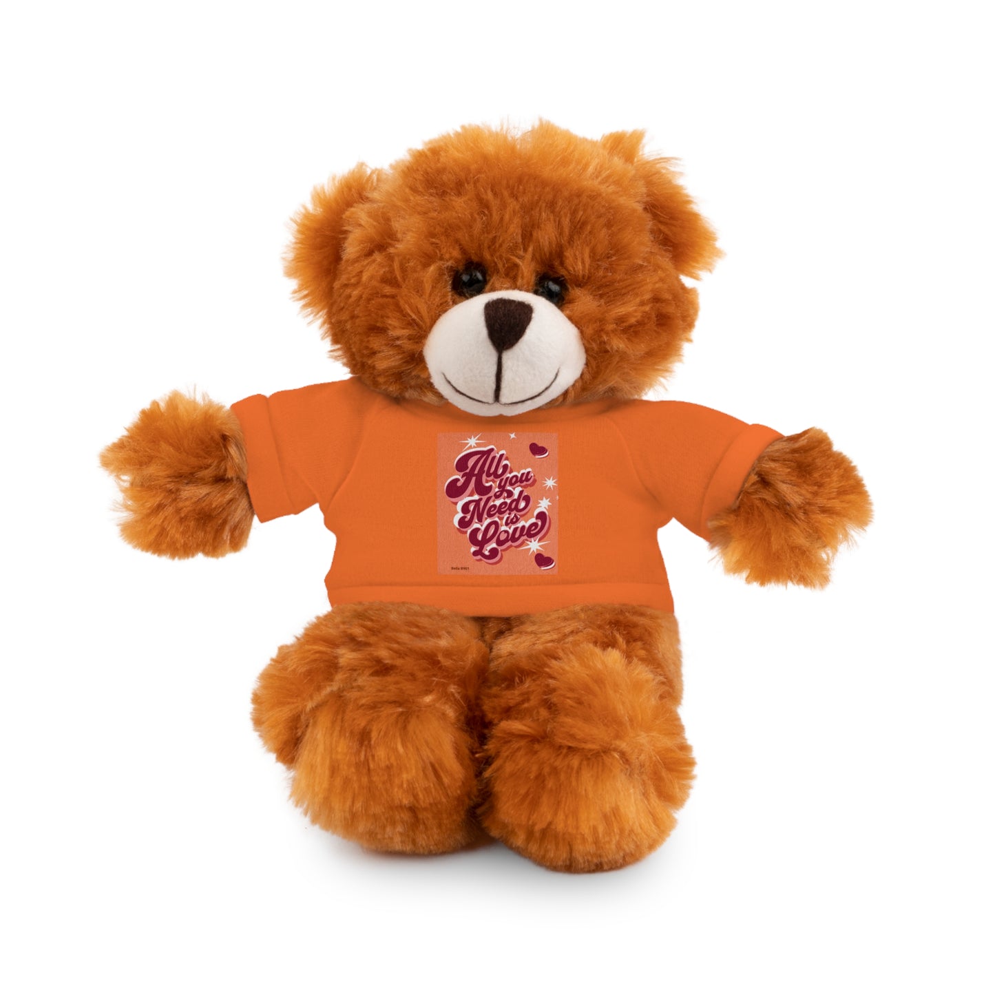 All You Need Is Love Stuffed Animals with Tee