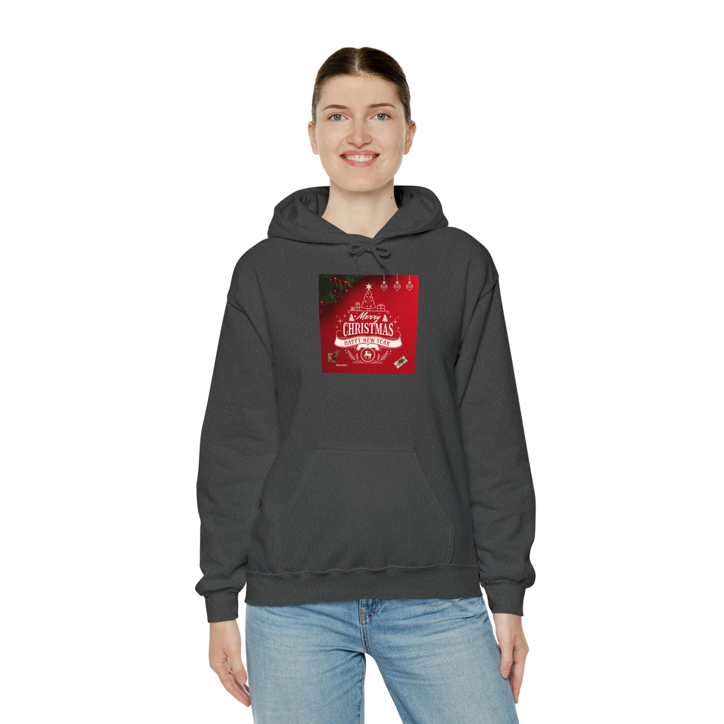 Merry Christmas Unisex Heavy Blend™ Hooded Sweatshirt