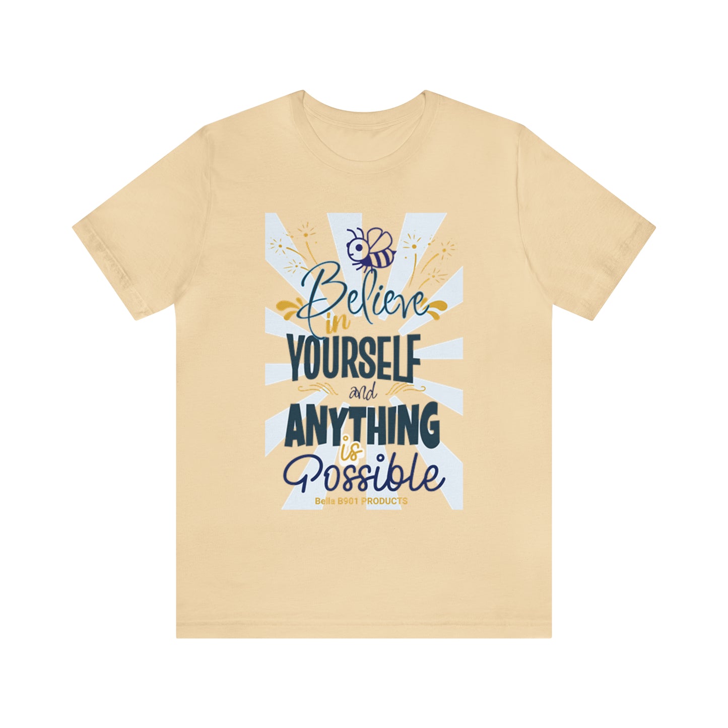 Believe In Yourself Unisex Jersey Short Sleeve Tee