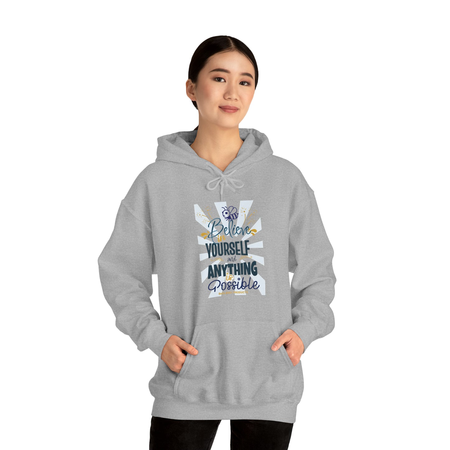 Believe In Yourself Unisex Heavy Blend™ Hooded Sweatshirt