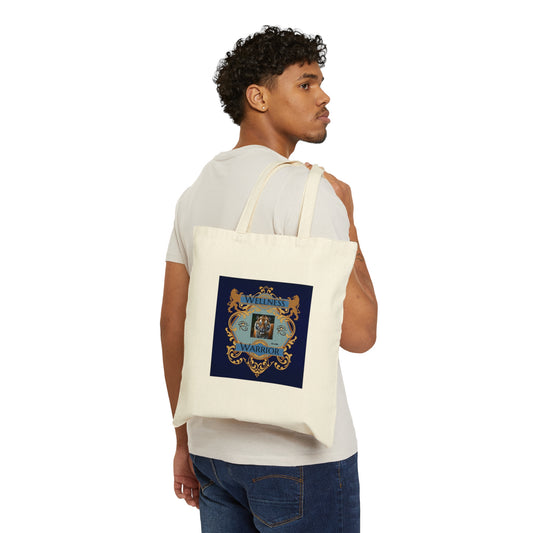 Wellness Warrior Cotton Canvas Tote Bag