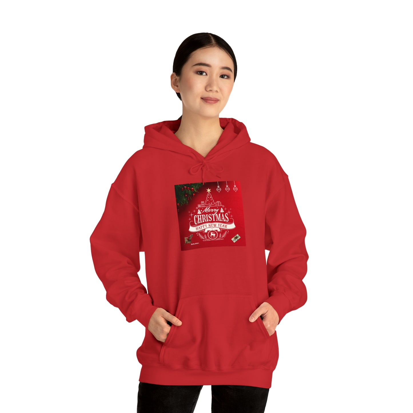 Merry Christmas Unisex Heavy Blend™ Hooded Sweatshirt