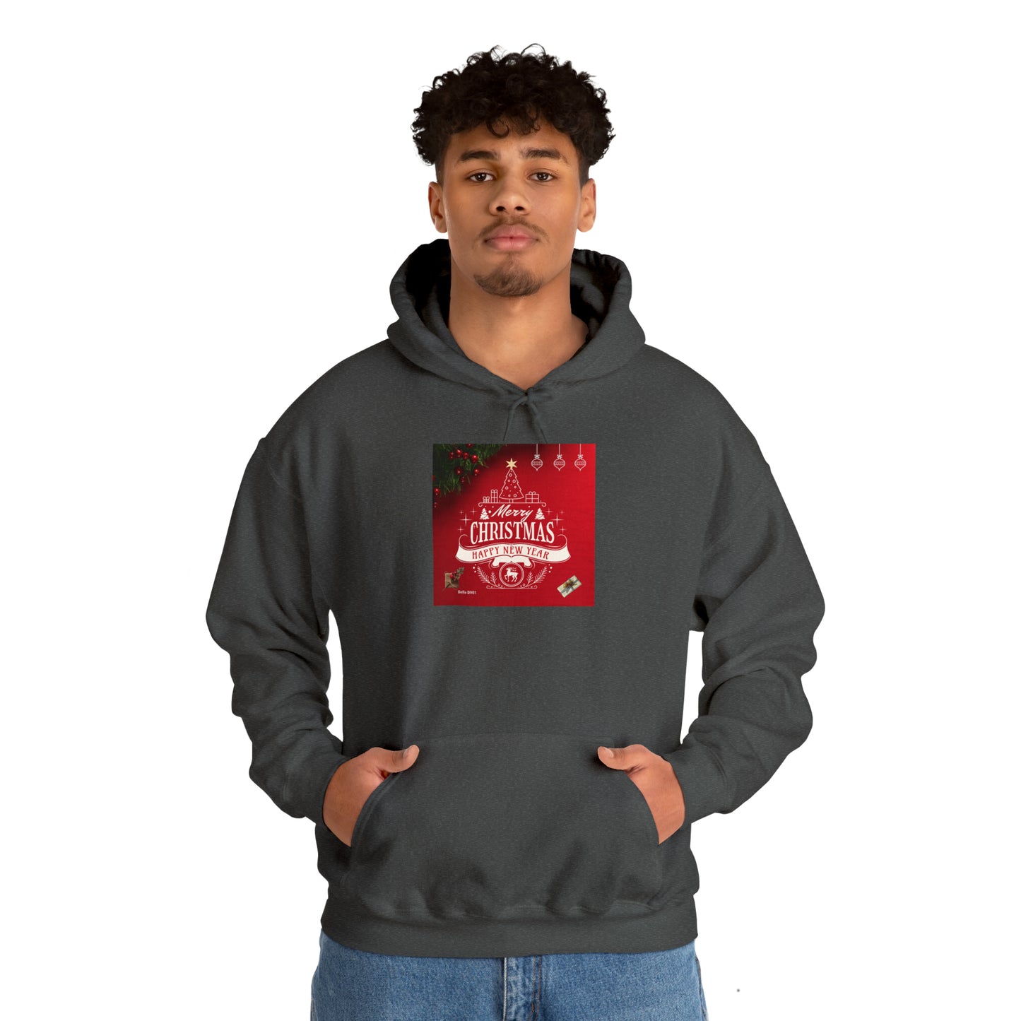 Merry Christmas Unisex Heavy Blend™ Hooded Sweatshirt