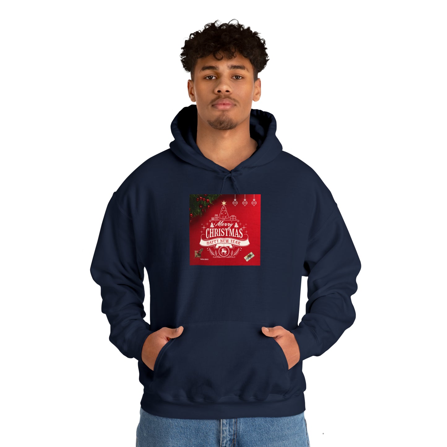 Merry Christmas Unisex Heavy Blend™ Hooded Sweatshirt