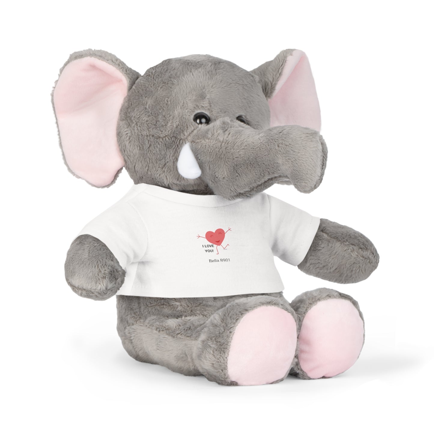 I Love You Plush Toy with T-Shirt