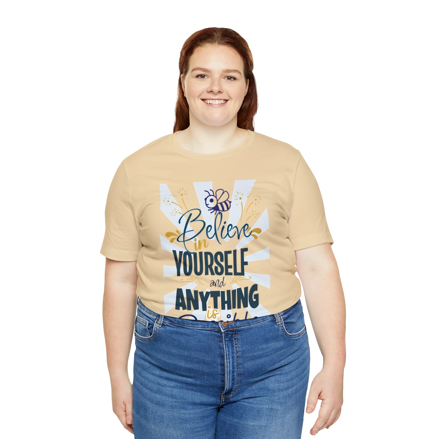 Believe In Yourself Unisex Jersey Short Sleeve Tee